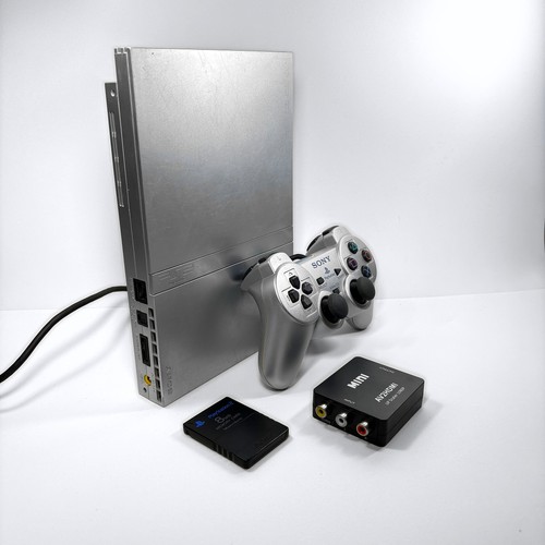 Console ps2 slim argento - ps2,