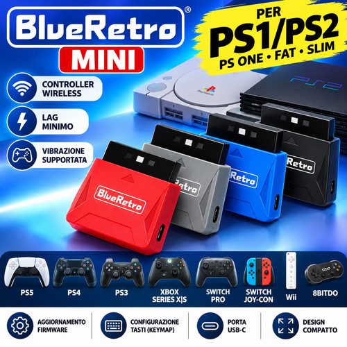 Adattatore blueretro mini - adattatore, ps1