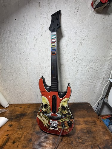 Ps2 guitar hero metallica - guitar,